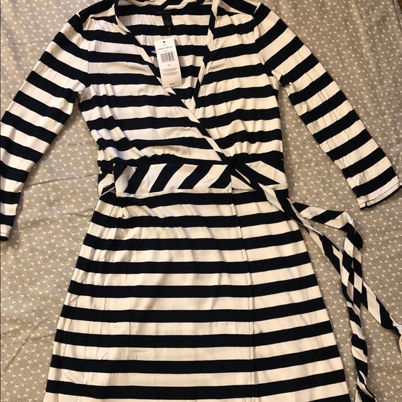 Tommy Hilfiger Dresses & Skirts - NWT Tommy Hilfiger Navy & White Wrap Dress